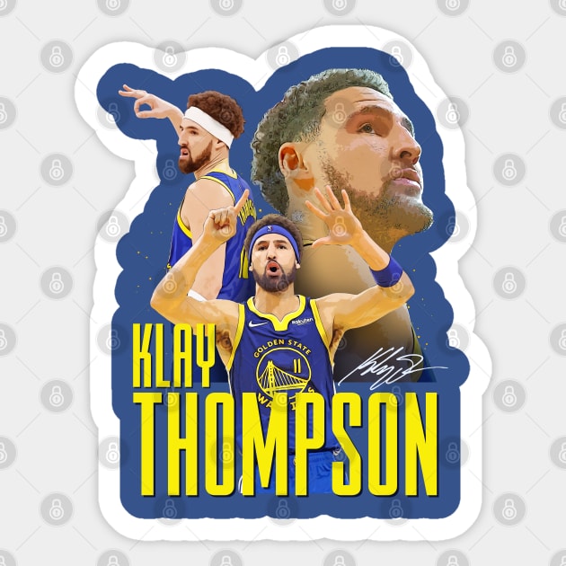 Klay Thompson Sticker by Juantamad